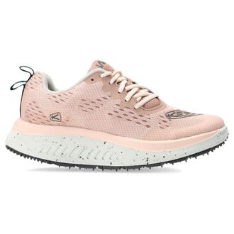 Keen WK400 Textile Womens Low Top Trainers - Fawn Peach Whip - Size:UK 7.5