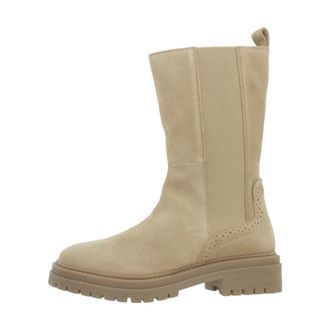 Geox Elegantes Botines Chelsea con Acabado Iridea - Shoes - Mujer - Beige - 41 EU
