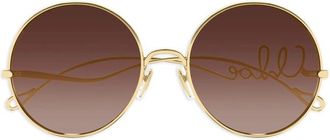 Chlo&eacute; Round-frame Sunglasses