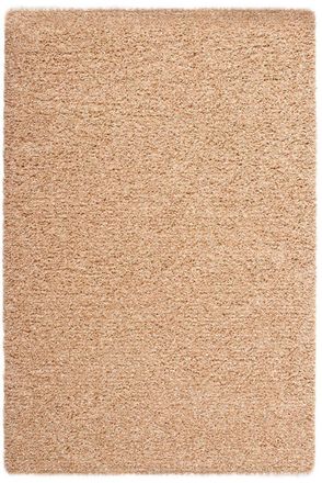 Atticgo Alfombra shaggy beige 133x190 cm
