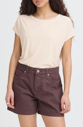 Ichi Ihrebel Short Sleeve Tee in Tapioca at Nordstrom Rack, Size X-Large