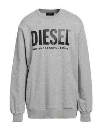 スウェット・トレーナー Diesel Grey Stretch Cotton Blend S-Ruben Sweatshirt DIESEL 'S-Ruben' Sweatshirt in Gray for Men | Lyst