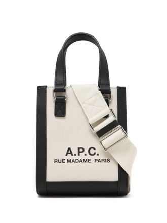 A.P.C. Borsa tote Camille 2.0 - Bianco