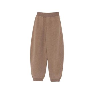 Max Mara Broeken, Dames, Bruin, S, Wijde broek