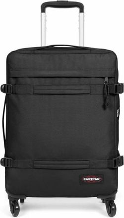 Eastpak Zwarte Trolley Transit R 4 S Tas - unisex - Handbagage koffer - Zwart - ONE Size - Polyester - Koffers