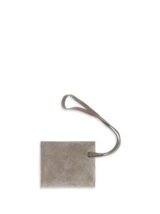 Brunello Cucinelli Suede Calf Leather Bag Charm - Ice