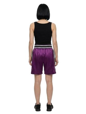 Dolce & Gabbana Polyester Bermuda Shorts - Purple