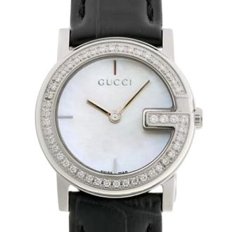 Gucci Pre-owned Watches, female, White, Size: ONE SIZE Pre-owned Stainless Steel watches