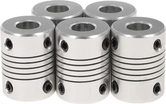 OEM 20 Acopladores Flexibles De Aluminio Anodizado Para Cnc 3d