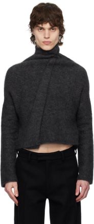 【関税込み】AARON ESH ブラウン Shoulder Lapel ジャケット Aaron Esh for Men FW25 Collection | SSENSE