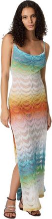 Missoni Long Cover-up Dress In Shaded Lam&eacute; Viscose in Multicoloured at Nordstrom, Size 44 It