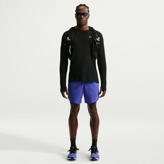 Nike Mens Stride Dri-FIT 7 2-in-1 Running Shorts in Blue | IF2036-430