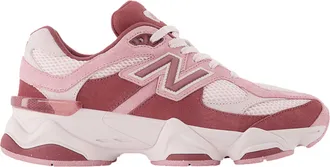 New Balance Womens 9060 Pink Granite Washed Burgundy