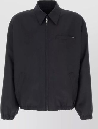 Prada mohair virgin wool single-breasted coat