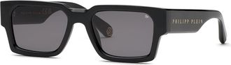 Philipp Plein SPP183M 0700 Mens Sunglasses Black Size 54