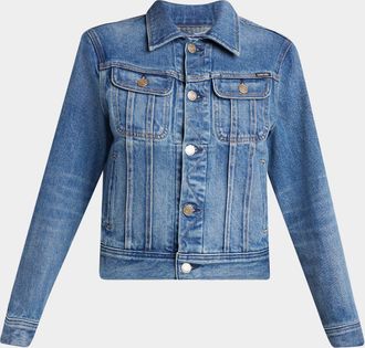 Tom Ford Japanese Stonewashed Denim Jacket