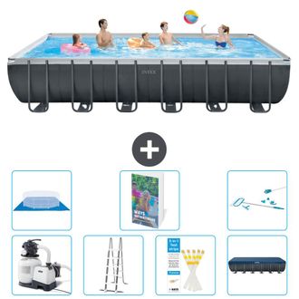 Intex Piscina Ultra Xtr Rectangular - 732x366x132 Cm - 8-piezas S573
