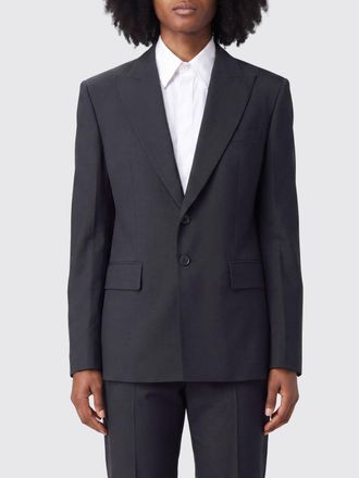 Dsquared2 Blazer monopetto in misto lana con rever a lancia e tasche con patta