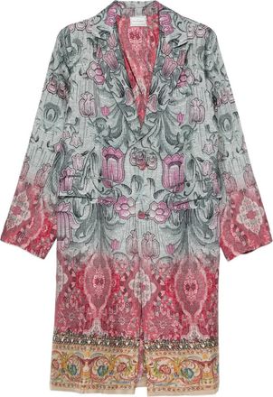 Pierre-Louis Mascia Cappotto in seta - Verde