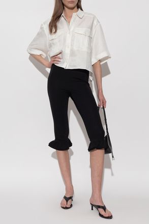 Anine Bing Shirt Edith, Womens, White