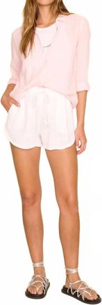 Xirena Starla Drawstring Shorts In White