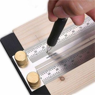 OEM Pantalla En T De Alta Precisi&oacute;n Para Carpinter&iacute;a, Herramienta De Marcado Para Trabajos En Madera (300 Mm)