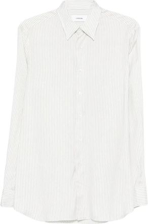 Lardini Formal Shirts - Heren - Zakelijke Overhemden - Groen - 2XL - Overhemden