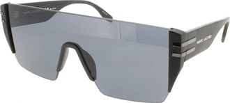 Marc Jacobs Mens Marc Jacobs Black Shield Sunglasses - Size: ONE size