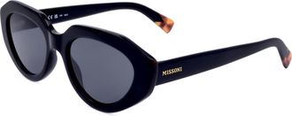 Missoni Womens 53 mm Black Sunglasses
