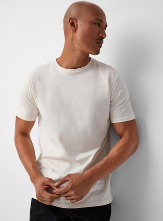 Le 31 Mens 100% organic cotton crew-neck T-shirt Standard fit