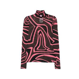 Pucci Iride-print High-neck Top