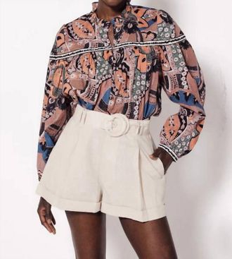 Cleobella Karla Blouse In Mirage
