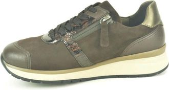 Gabor Schoenen, Dames, Bruin, 37 1/2 EU, D.Bruin combi Runner N.+tiret