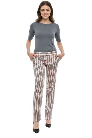 Dsquared2 Pink Straight Stripes Pants