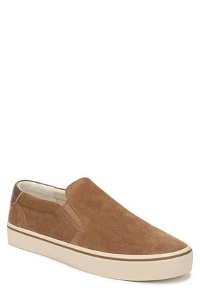 Vince Salinas Suede Slip-On Sneaker in Birchwood at Nordstrom, Size 11.5