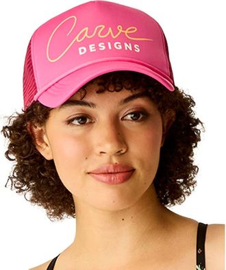 Carve Designs Trucker Hat in Hot Pink at Nordstrom