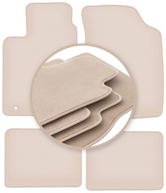 OEM Alfombrillas Beige Premium Para: Renault Clio Ii Hatchback 1998-2005