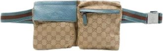 Gucci Pre-owned Belt Bag - Dames - Vintage Heuptassen - Beige - ONE Size - Vintage