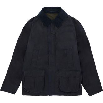 Fortela Bristol Waxed Cotton Jacket in Navy Blue at Nordstrom, Size 50 Eu