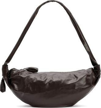 Christophe Lemaire Borsa a spalla Croissant media - Marrone