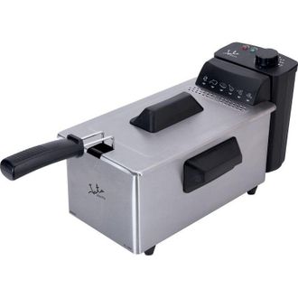 Jata Freidora Jata Fr678 3,2l. Inox. 2000w. Tapa Inox. Con Asa, 100% Desmontable, Sistema Antimezcla De Sabores
