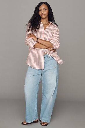 Pilcro Kayden High-Rise Carpenter Barrel Jeans