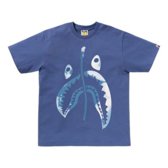 A Bathing Ape Tie Dye Twist by Bathing Ape T-Shirt Navy 1L30-110-044-NVY