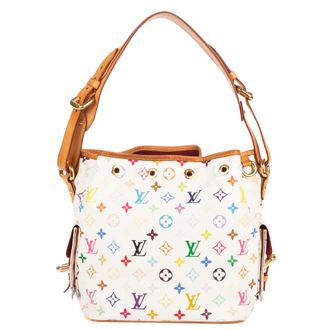Louis Vuitton Pre-owned Womens Noe Shoulder Bag - White - One Size