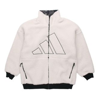 adidas Aop Rev Jkt Reversable Fleece Jacket Men Grey GT6477