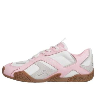 Versace (WMNS) VERSACE Galaxia Leather Sneakers White Pink 1019007-1A12892-6PD30