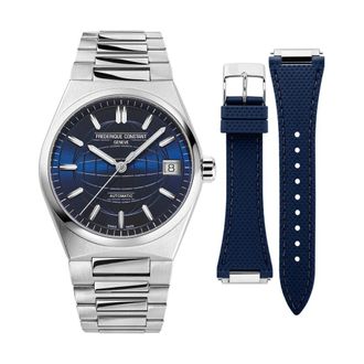Frederique Constant Fc-303N2Nh 6B - Horloge Highlife Fc-303N2Nh 6B - Dames - Horloges - Blauw - ONE Size - Accessoires