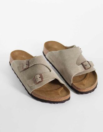 Birkenstock Zurich - Sandali color talpa-Neutro