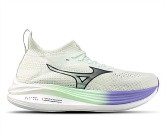 Mizuno Women Neo Zen Shoes In Hint Of Mint/india Ink/purple