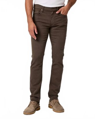 Paige Transcend Lennox Slim Jean In Vintage Deep Oak